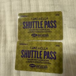 Coachella Weekend 2 Shuttle Pass