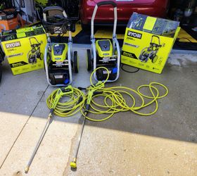 2 Non-Working Ryobi Electric Pressure Washer 3000 PSI