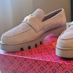 👞 Tory Burch Everly Chunky Loafers LIKE NEW– Talla 9 (fit 9.5)