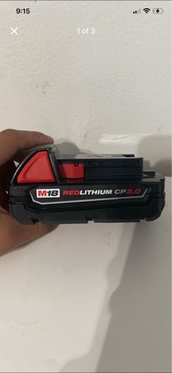 Brand New Nuevo Milwaukee M18 RedLithium CP2.0 Battery