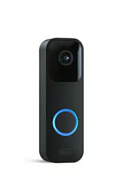 Blink Video Doorbell 1080p HD Video, Motion Detection Alerts, Battery or Wired, Works with Alexa