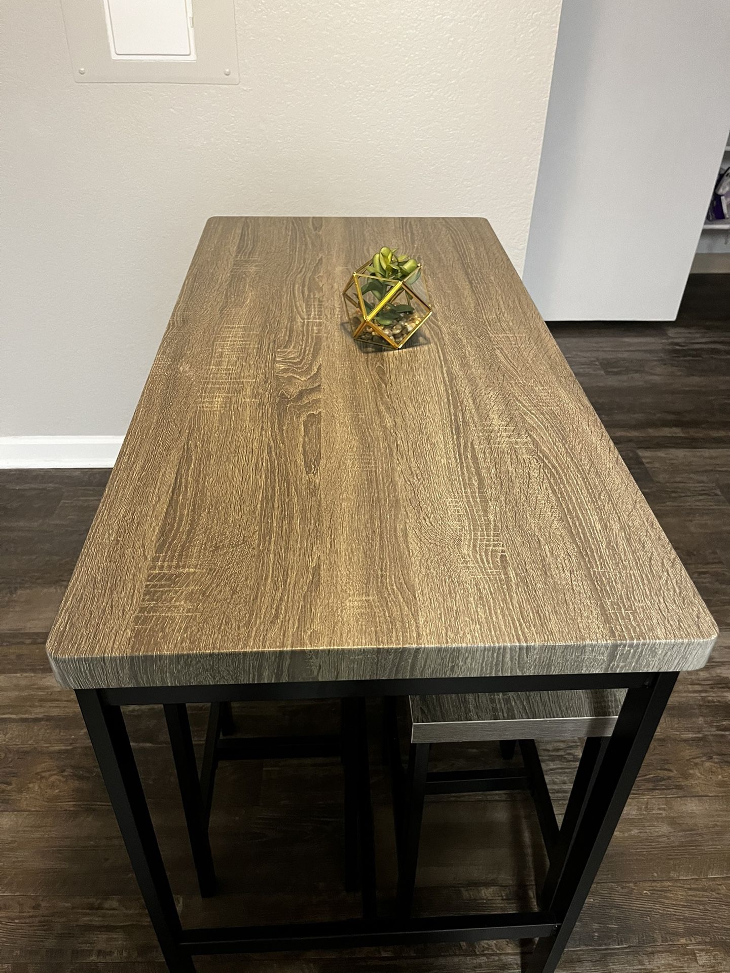 Modern Bar-Height Dining Table Set – Space-Saving & Stylish