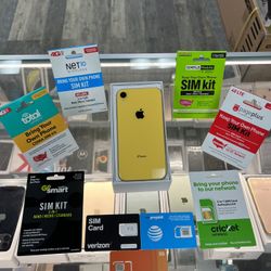 iPhone XR 64GB Yellow Fully Unlocked 