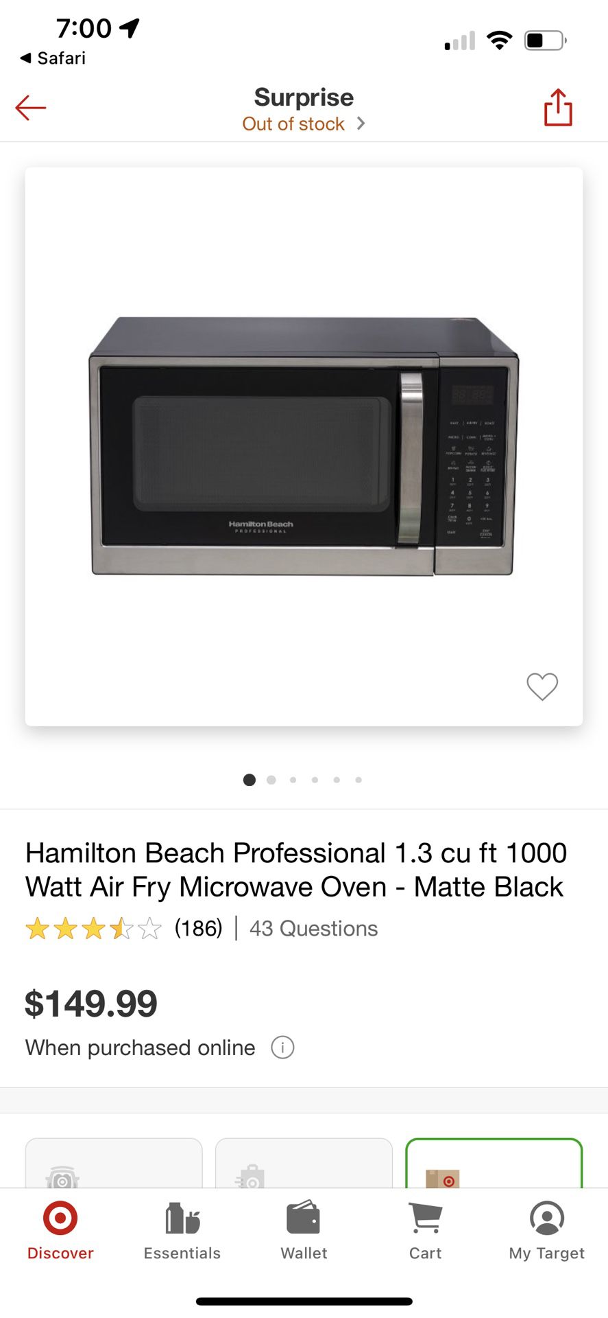 Like New BLACK DECKER Digital Microwave Oven $75 for Sale in Phoenix, AZ -  OfferUp