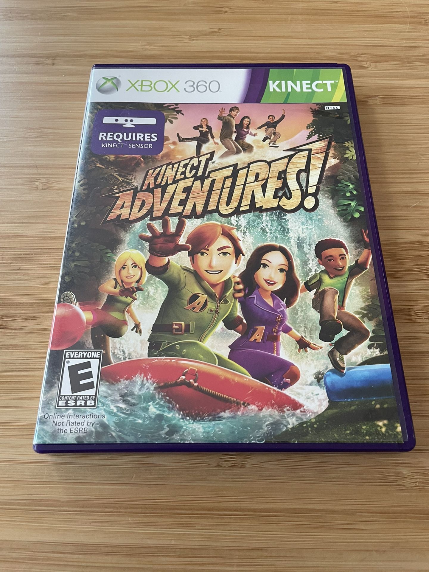 Kinect Adventures! VIDEO GAME (for XBOX - 2010)  [CC]