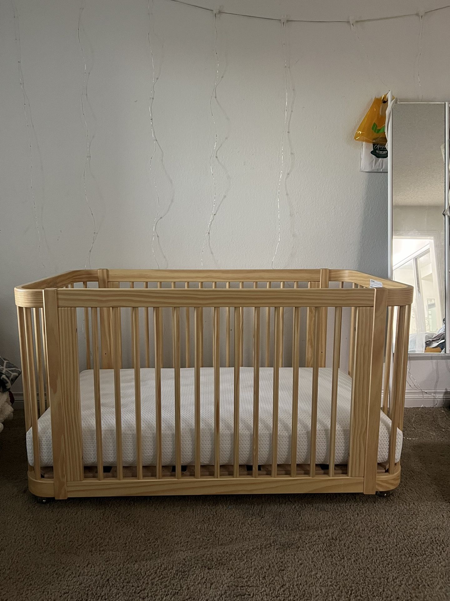 Nestig Wave Crib 3 In 1 Convertible Crib