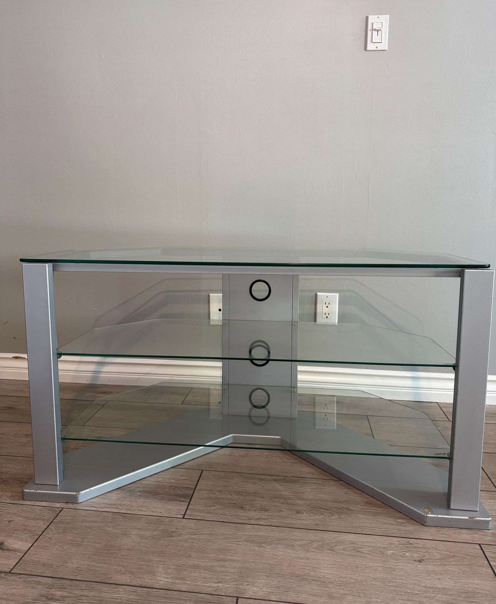 Glass Entertainment Table