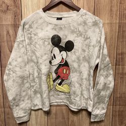 Mickey Mouse Disney Medium Girls sweatshirt grey
