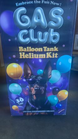 9L Helium Tank for Balloons At Home Helium Balloon tank Up To 30 Latex Balloons