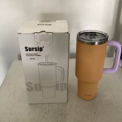 Brand New Stainless Steel Doubled Walled 40 Ounce Insulated Tumbler