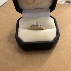 Engagement Ring With Wedding Band 