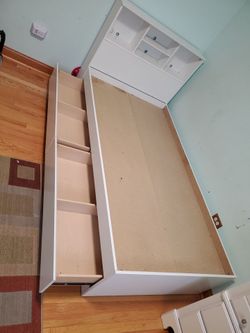Storage bed headboard model 413852