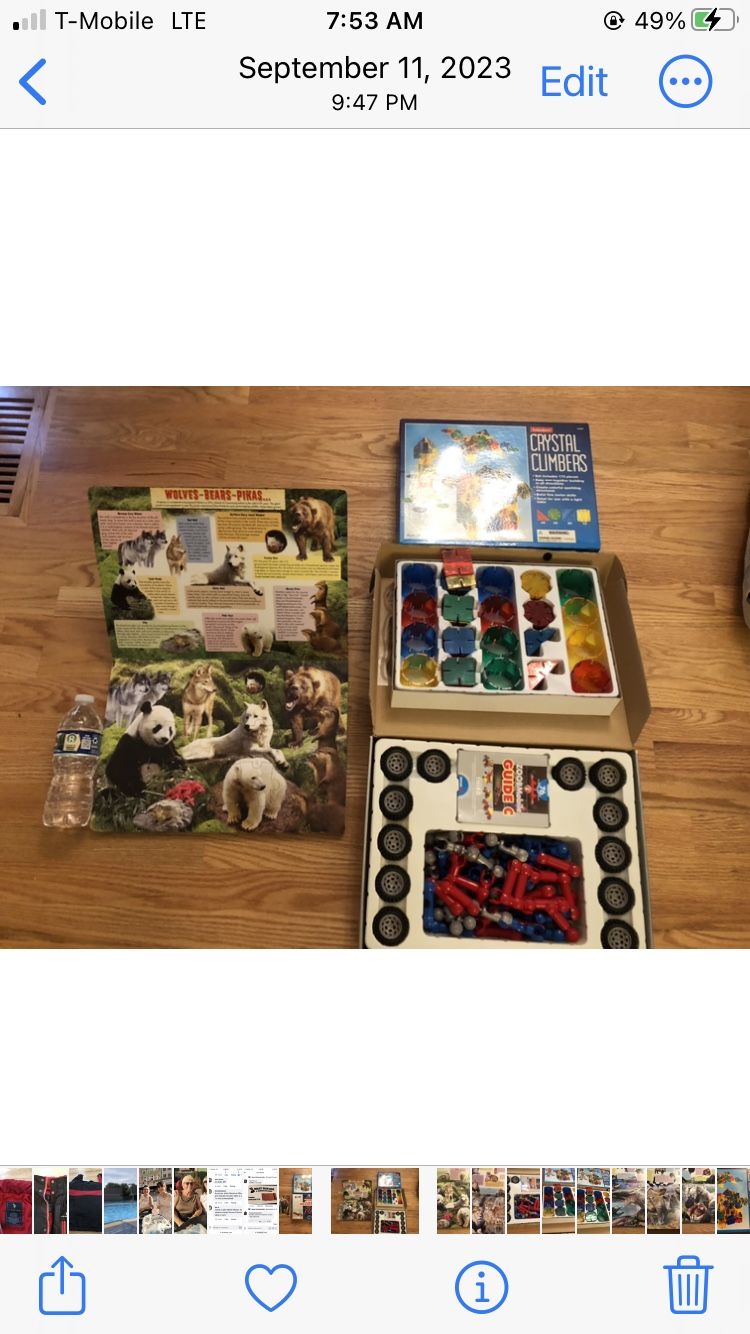 Creativity Games . Giant Puzzle Book . Clean Excellent Condition