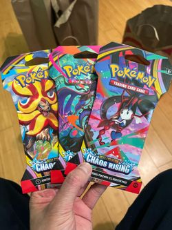 Pokemon Chaos Rising Booster Pack