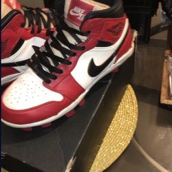 Jordan 1 Cleats Retro Size 7.5 
