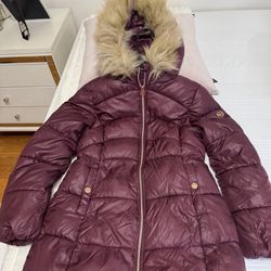 Michael Kors Long Jacket For Girls Size 16 Good Conditions 
