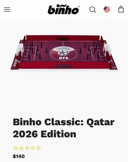 Biñho QFA Qatar Football Table Top Game