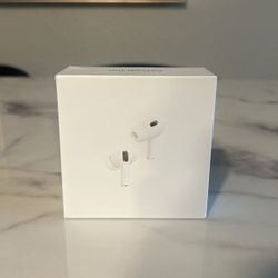 AirPods pro 2 with active noise cancellation 