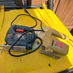 Pair Of Black And Decker Jigsaws