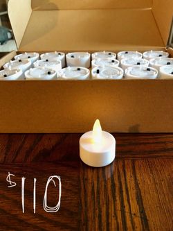 Electric tea lights 108 count