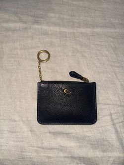 Coach zip coin wallet