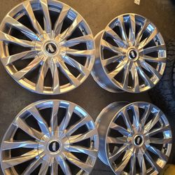 OEM 22" Cadillac Escalade Wheels (Polished)