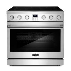 New Open Box 36" Electric Range with 6 Function Convection Oven
