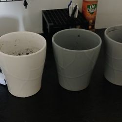 5 Quantity5 Inch Flower Pots Planters For Plants Or Orchids