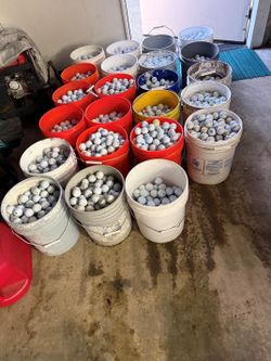 Slightly Used Golf Balls