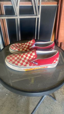 Red & White Checkered Vans