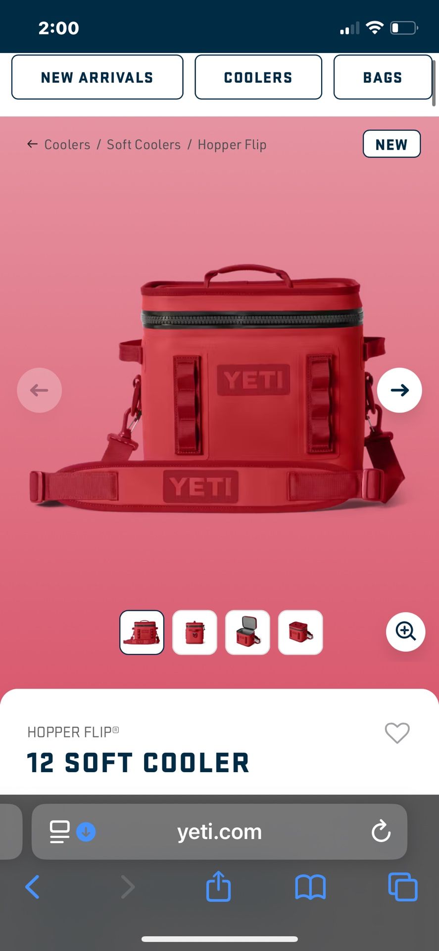 Yeti Cooler