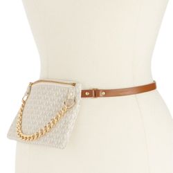 Michael Kors MK Monogram Belt Bag