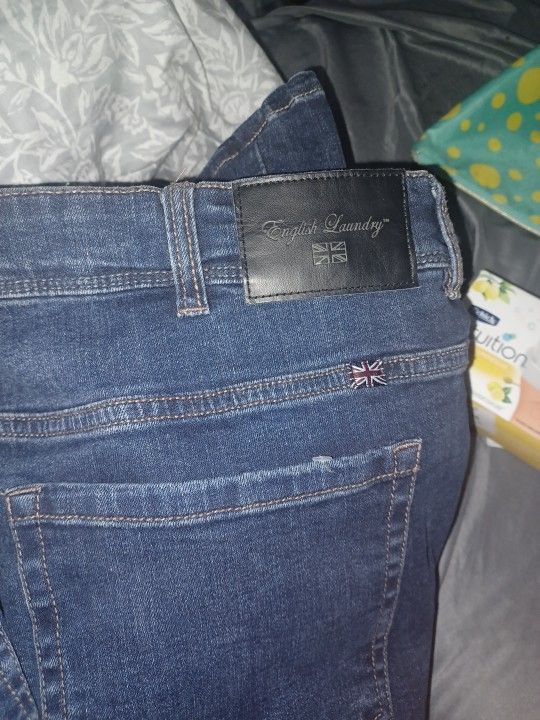 English Laundry Mens Blue Jeans38x34