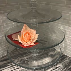 Cake Or Cup Cake Glass Stand 