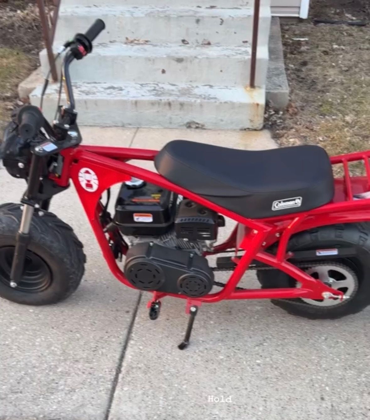 Doodle bug motor bike