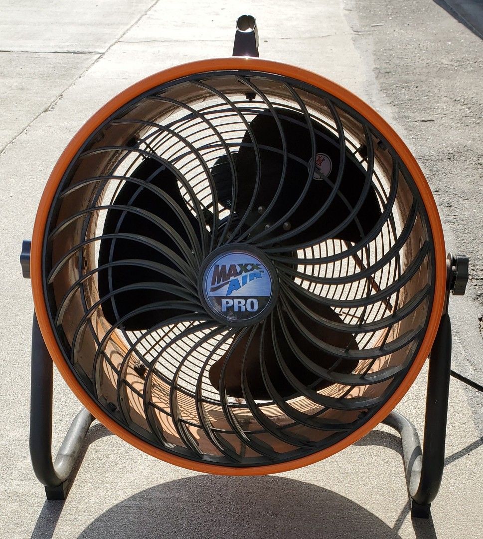 Maxxair pro 16" high velocity turbo fan