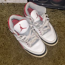 Jordan 3s fire red