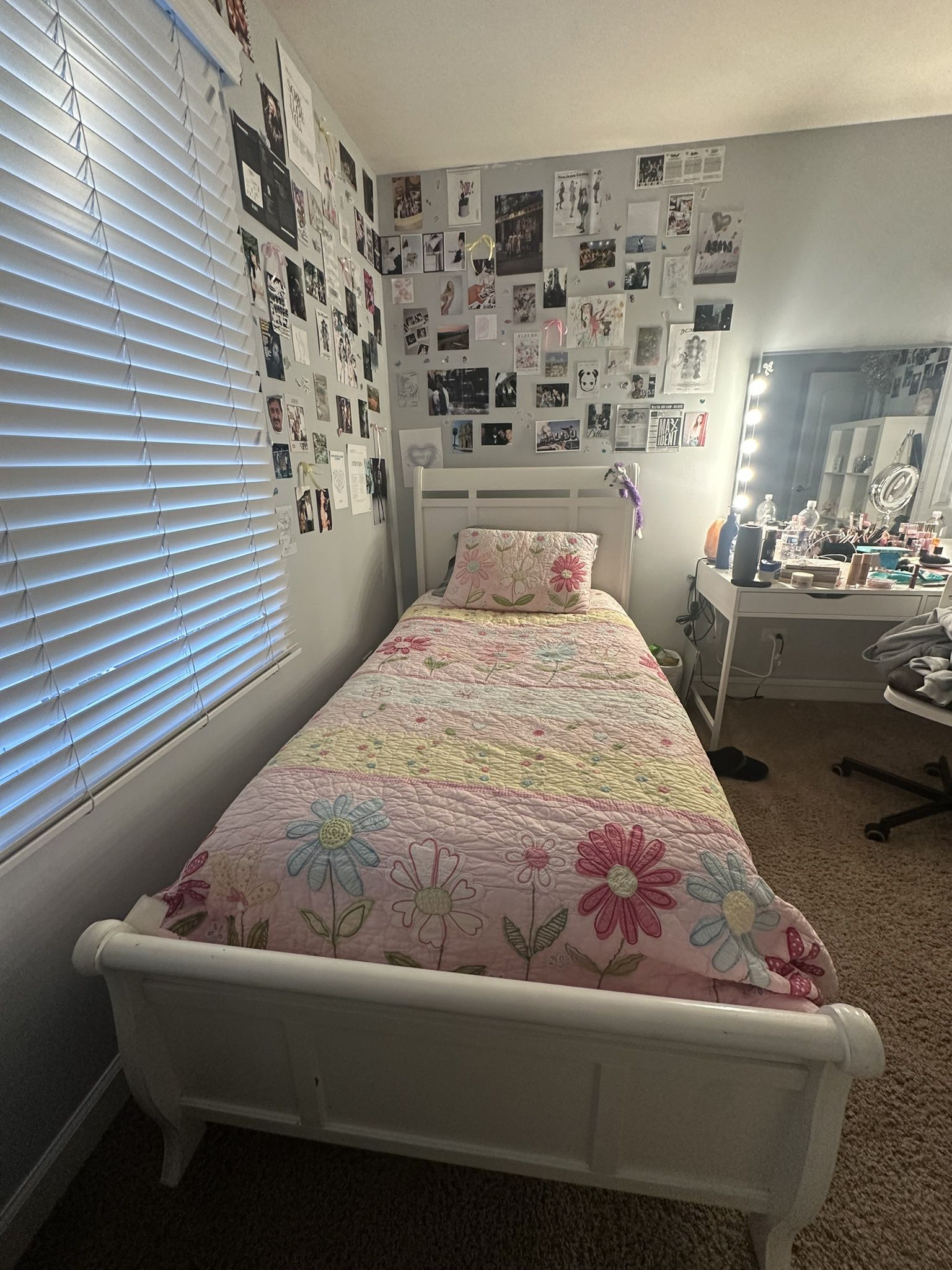 Pottery Barn Twin Bed Frame White