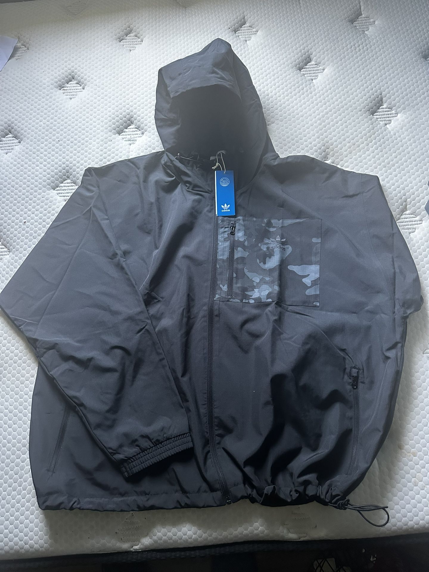 Adidas Windbreaker Jacket New w Tags 2xl