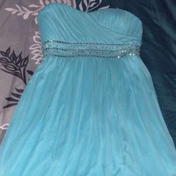 Light Blue Sheer Tulle Maxi Skirt