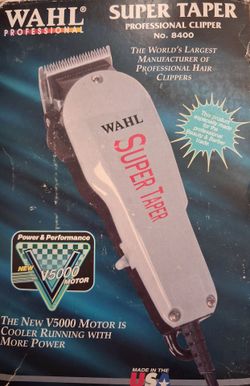 WAHL super taper corded shaver