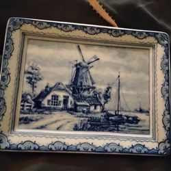 Delftsblauw Vintage Made In Holland $25