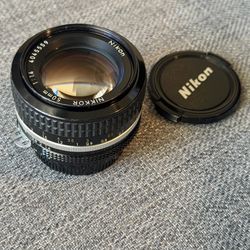 Nikon Nikkor 50mm f/1.4 AI Manual Focus