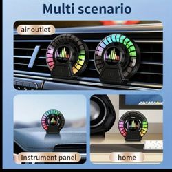 Smart voice controlled car aromatherapy diffuser Music Light - Cologne