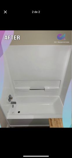 Paint for reglazed and resurface , bathtub , shower