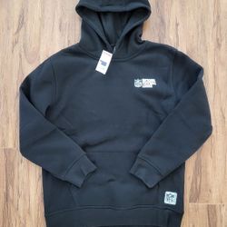 Youth Hoodie Black Size 10 -12 New.