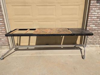 Workbench Garage Table With Wheels