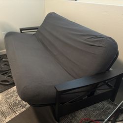  Futon with 10" memory foam mattress