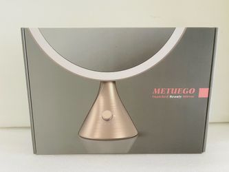 METUEGO 10' Large Lighted Makeup Mirror with 7X Magnification