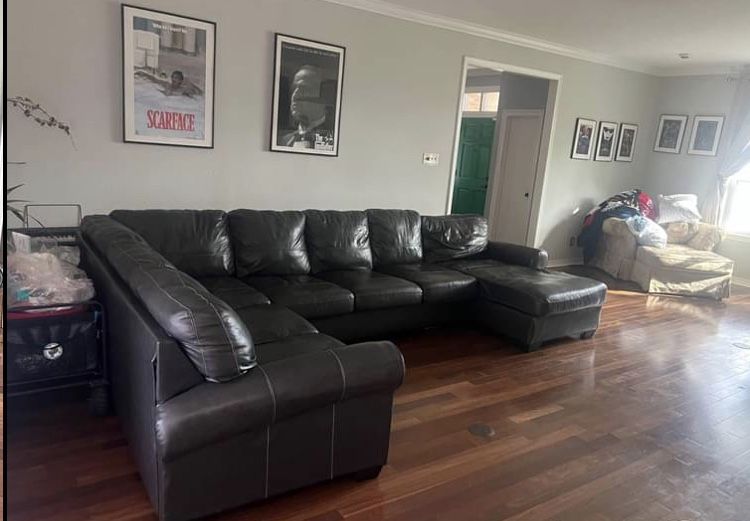 Leather Couch